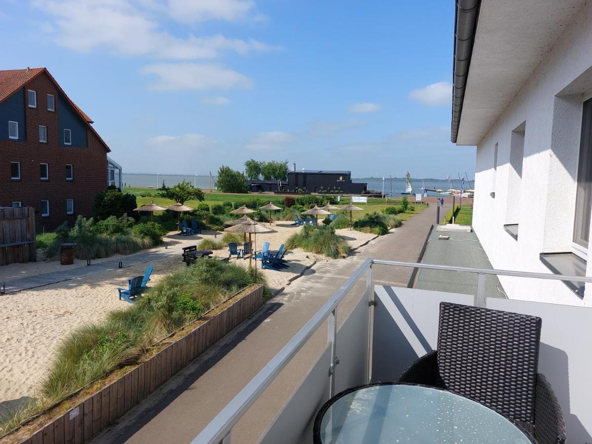 Haus Strandglueck - Urlaub Mit Blick Auf Den Duemmer See Lejlighed Lembruch Eksteriør billede